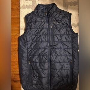 Vineyard Vines Kids Blue Quilted Vest